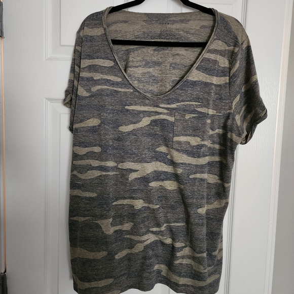 Torrid classic camo tee - Picture 2 of 4